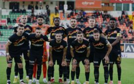 KAYSERİSPOR, ALANYA DEPLASMANINDAN YENİLGİYLE DÖNDÜ