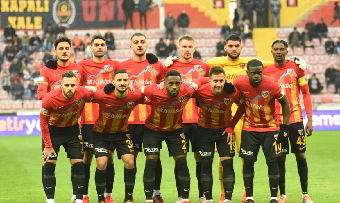 KAYSERİSPOR EVİNDE MAĞLUP OLDU