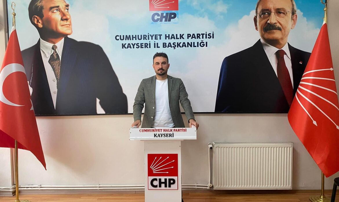 ÜNALMIŞ, CHP KAYSERİ İL BAŞKANLIĞINA ADAY OLDU