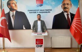 ÜNALMIŞ, CHP KAYSERİ İL BAŞKANLIĞINA ADAY OLDU