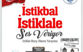 KAYMEK’TEN İSTİKLAL MARŞI OKUMA YARIŞMASI